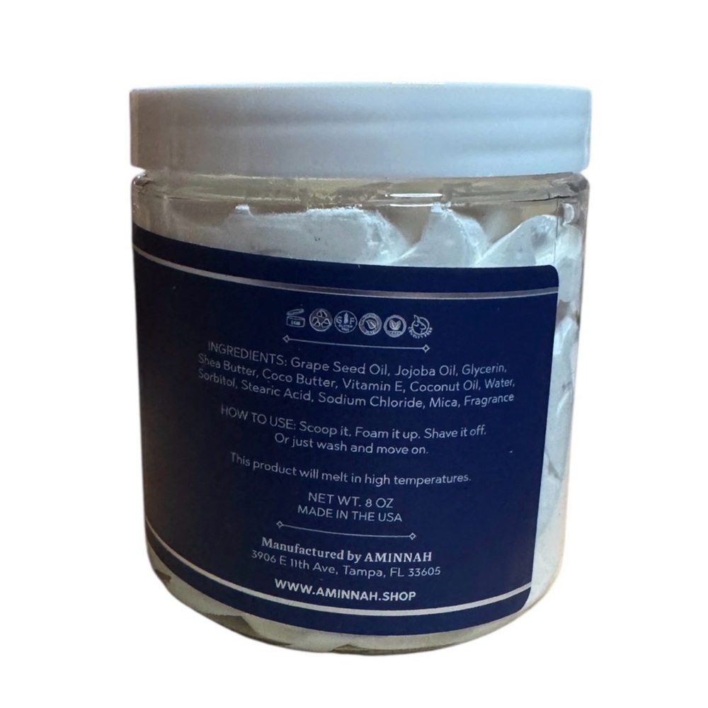 Aminnah Shave & Behave Foaming Shaving Cream - Picture 2 of 2